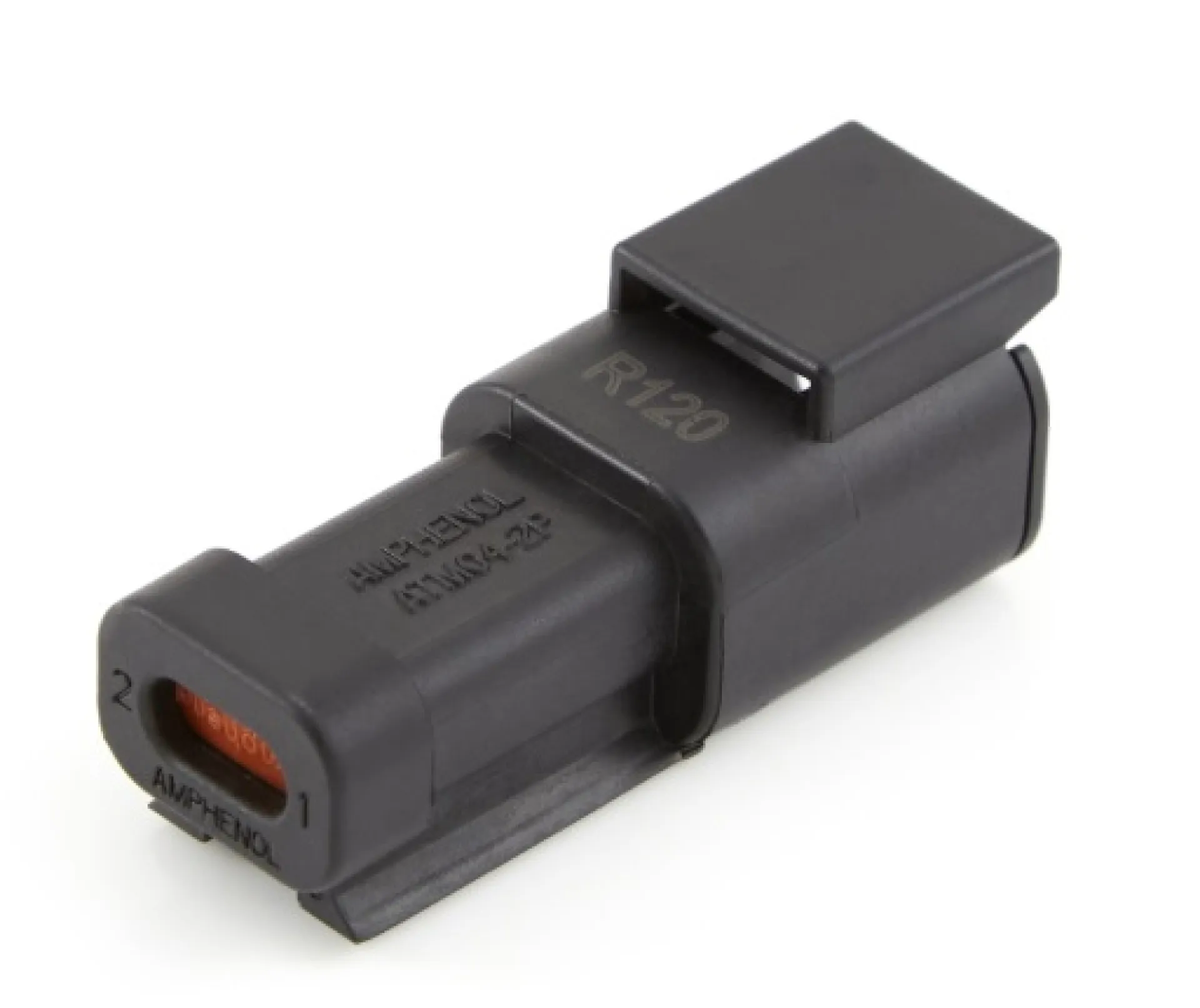 CONECTOR AUTOMOTRIZ SERIE ATM, RECEPTÁCULO ELÉCTRICO MALE, ATM-04-2P