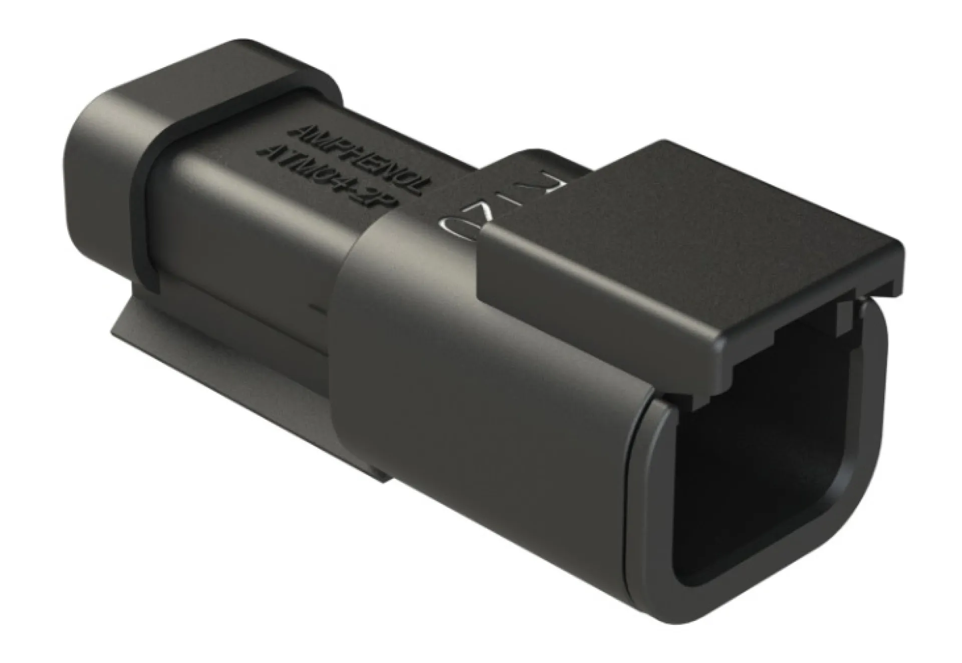 RESISTENCIA AMP 120OHMS MALE ATM04-2P-RB120BK 2-WAY RECEPTACLE